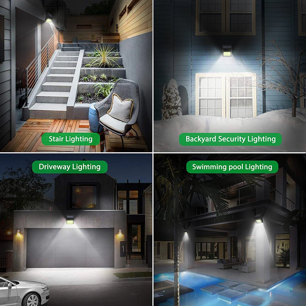 

20 LED Outdoor Solar Wall Lamp Waterproof PIR Motion Sensor Garden Light Solar Powered Spotlight Sunlight Street Light
