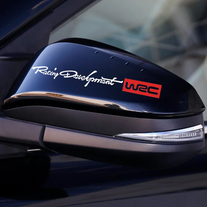 Наклейки на зеркало заднего вида автомобиля WRC Rally Stripe для Honda Civic автомобилей с