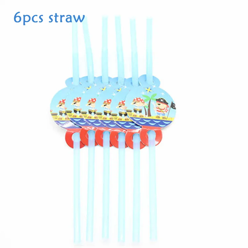 Пиратский Набор столовых приборов для мальчиков на день рождения детский