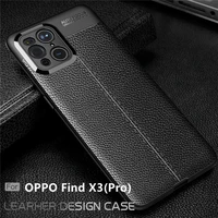 for cover oppo find x3 pro case for find x3 pro capas back bumper soft shockproof tpu leather for fundas find x3 pro cover 6 7