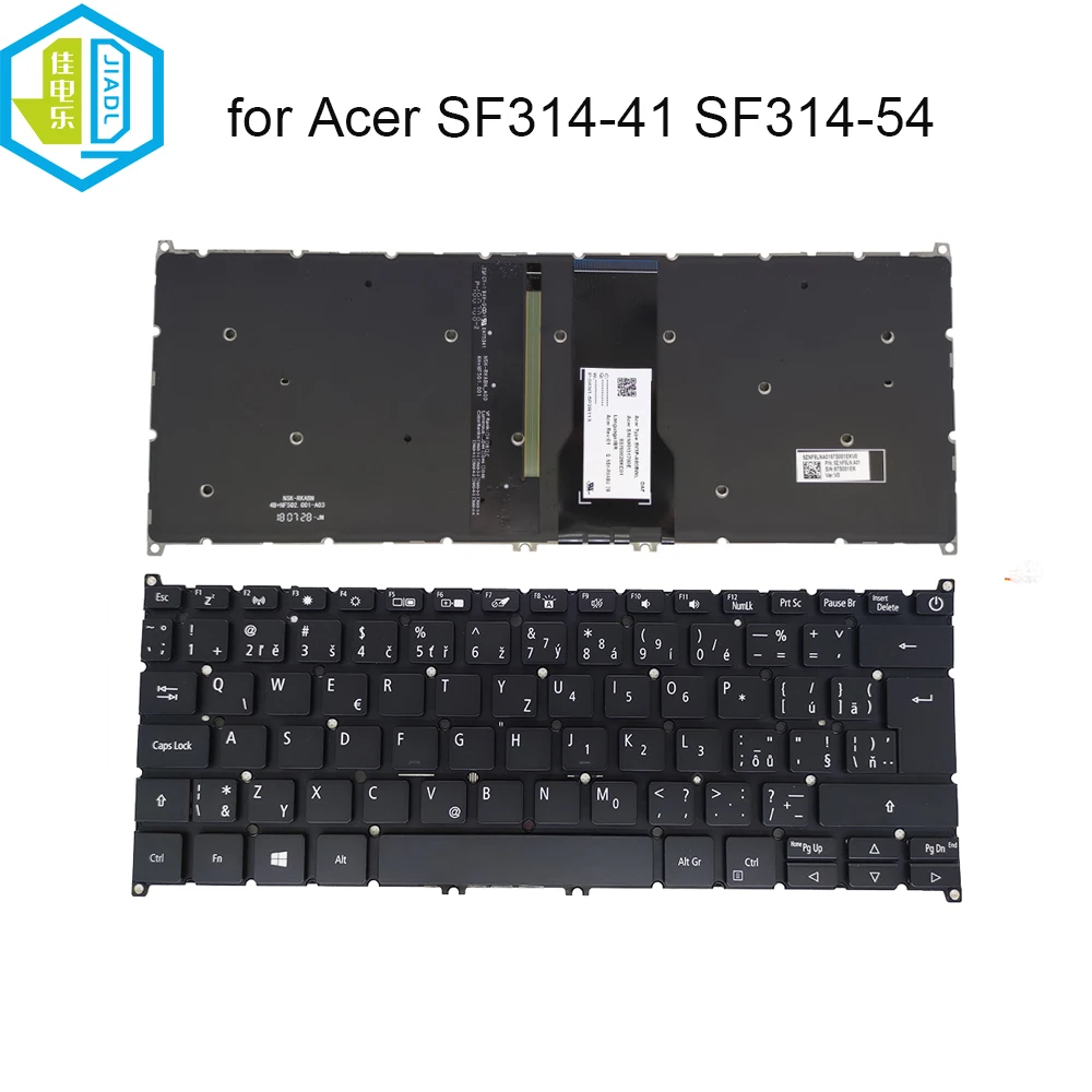 Задняя подсветка клавиатуры для Acer Swift 3 задняя Женская 57G N16C4 запасные 0KN1-5P2E213 -
