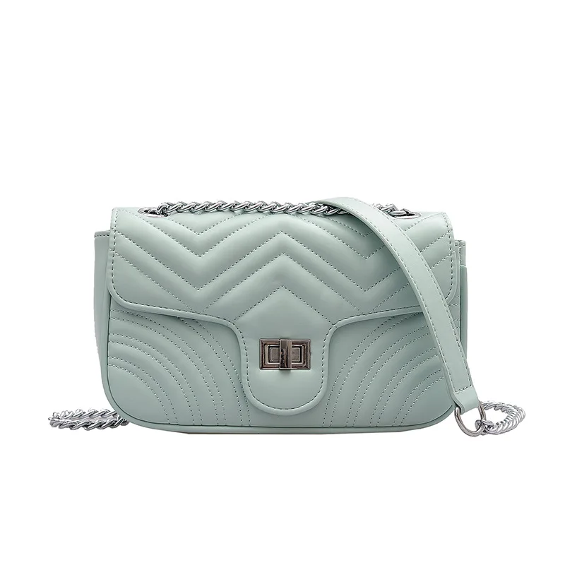 

Fashion Woman Shoulder Bag Chain Leather Flap Messenger Bag Solid Banquet Female Bag Purses and Luxury Handbags Women Designer