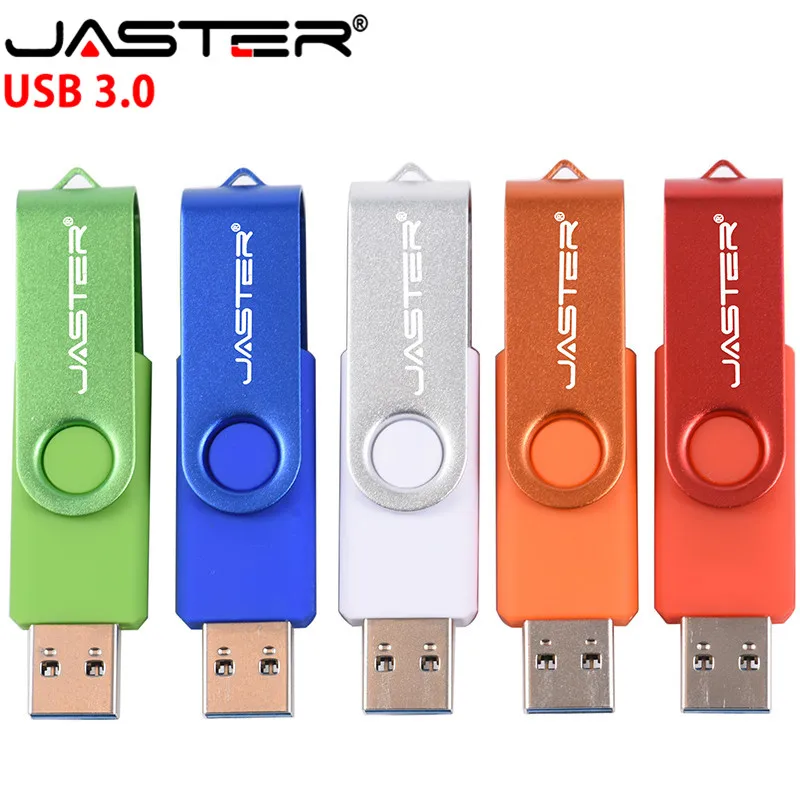 Флэш накопитель JASTER D300 USB 3 0 флэш 128 ГБ 64 32 16 8 4 Гб поворотный дизайн Флэшка с