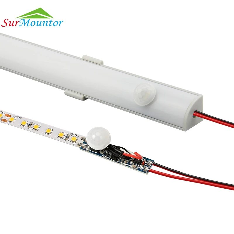 

micro PIR sensor motion 12v/24v for led strip aluminum profile