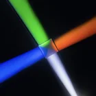 15 мм Цветовая Призма куб оптическая Призма фотокамеры Clear шестигранные призмы Вселенной куб креативная украшения куб светильник