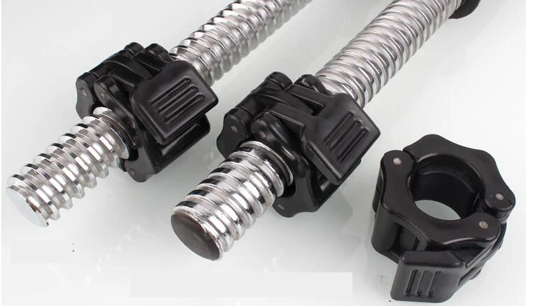 1 пара 30 мм шпинлок для воротников штанги зажимы гантели подтяжка веса штанга