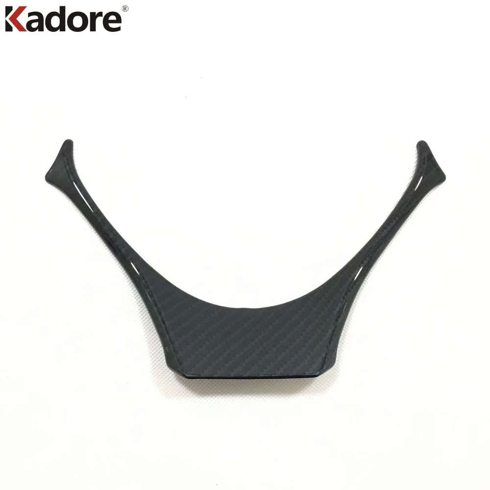 

For Toyota C-HR CHR 2016 2017 2018 2019 Carbon Fiber Car Steering Wheel Protective Cover Trim Sticker Interior Accessories Abs