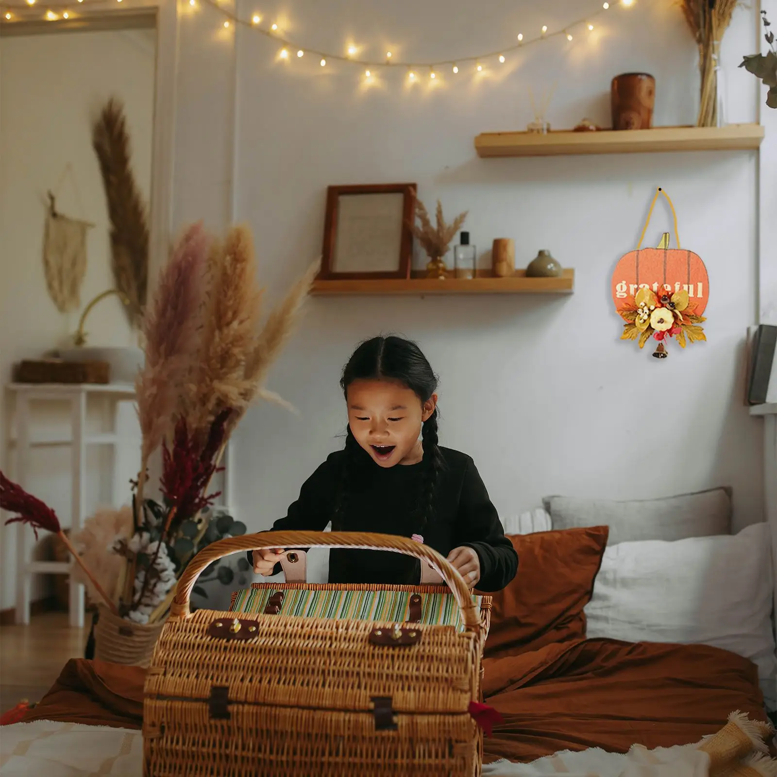 

Хэллоуин со скелетом-тыквой висячий баннер, знак для крыльца, знак приветствия, домашний/наружный подвесной Декор