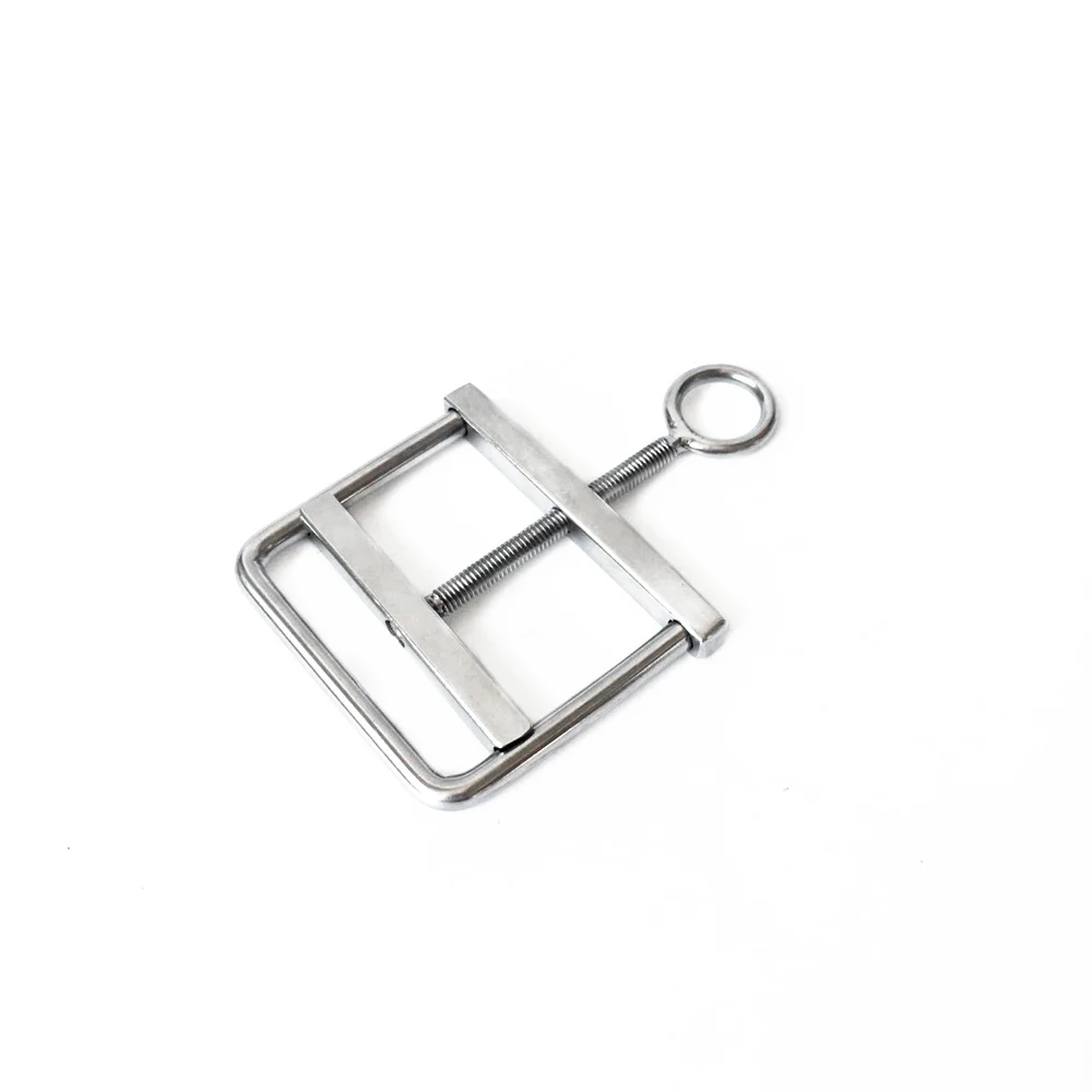 Новейший Мужской зажим из нержавеющей стали с мятой для мошонки пениса сосков