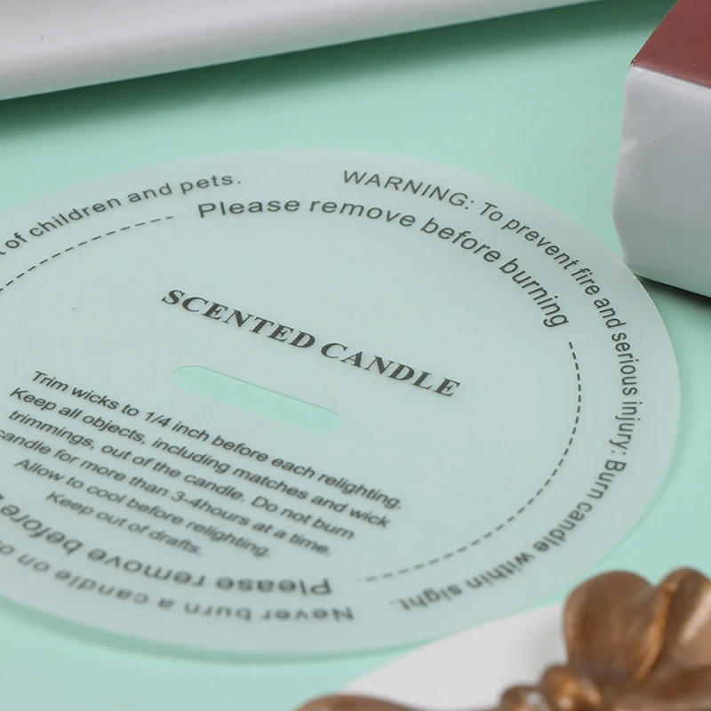 

10pcs/set DIY Handmade Candle Sticker Cup Labels Dustproof Paper for Scented Candles