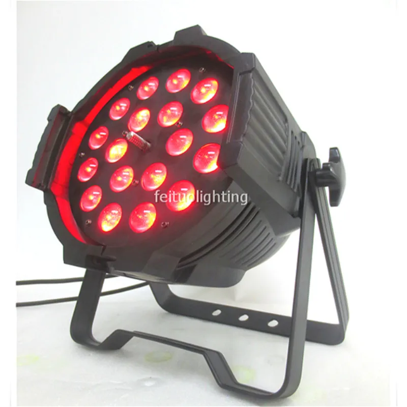 С масштабированием светодиодный Par Can 18x18 Вт RGBWA UV 6 в 1 Led Zoom для свадьбы DJ Disco|Эффект