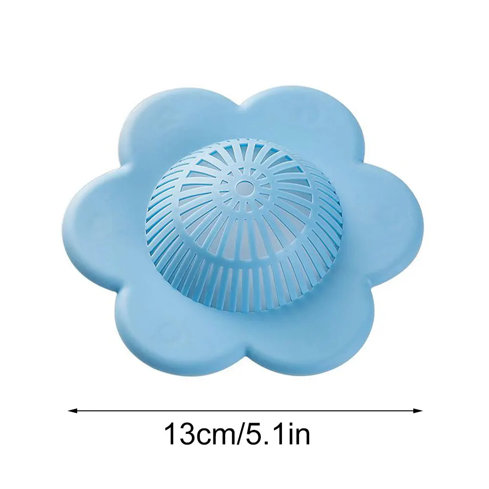 

4PCS Kitchen Sink Filter Shower Drain Hair Catcher Stopper Bathroom Floor Drain Cover Universal Anti-Clogging Sink Strainer