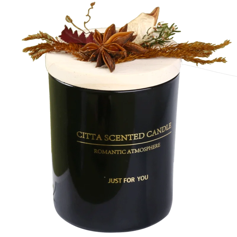 Ароматизированная свеча ручной работы в скандинавском стиле Подарочная коробка