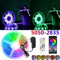 led strip lights waterproof lamp rgb 5050 smd 2835 flexible tape diode luces led 5m 10m 15m 20m dc12v for holiday decoration