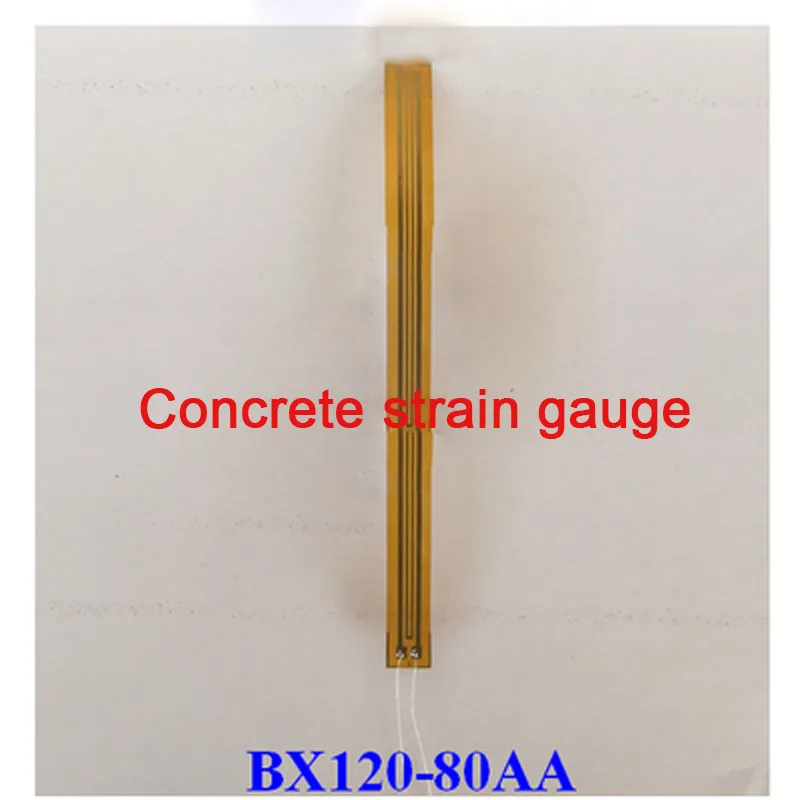 

10PCS Foil Resistance Strain Gauges/concrete BX120-80AA