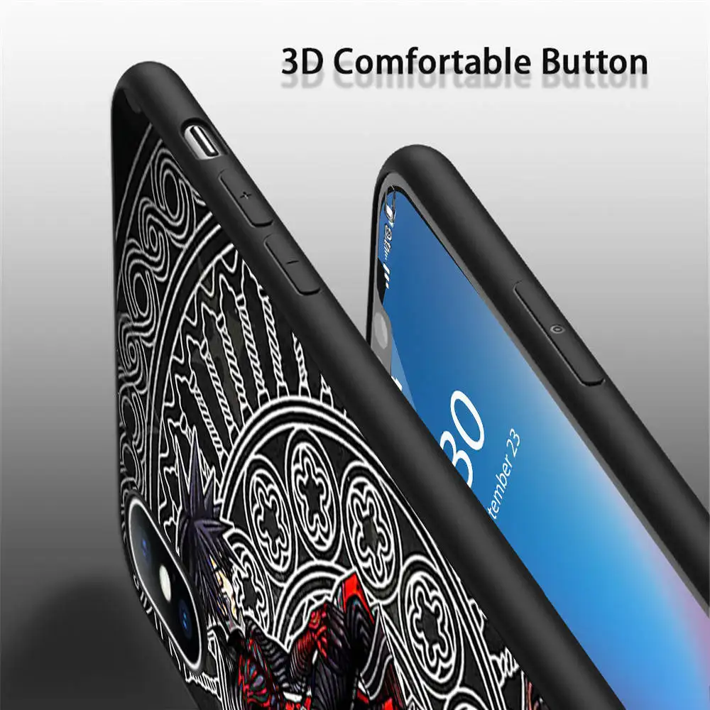 Мягкий силиконовый чехол для телефона Coque KINGDOM HEARTS ANIME VANITAS iPhone 11 Pro Max X 5S 6 6S XR XS 7 8 Plus