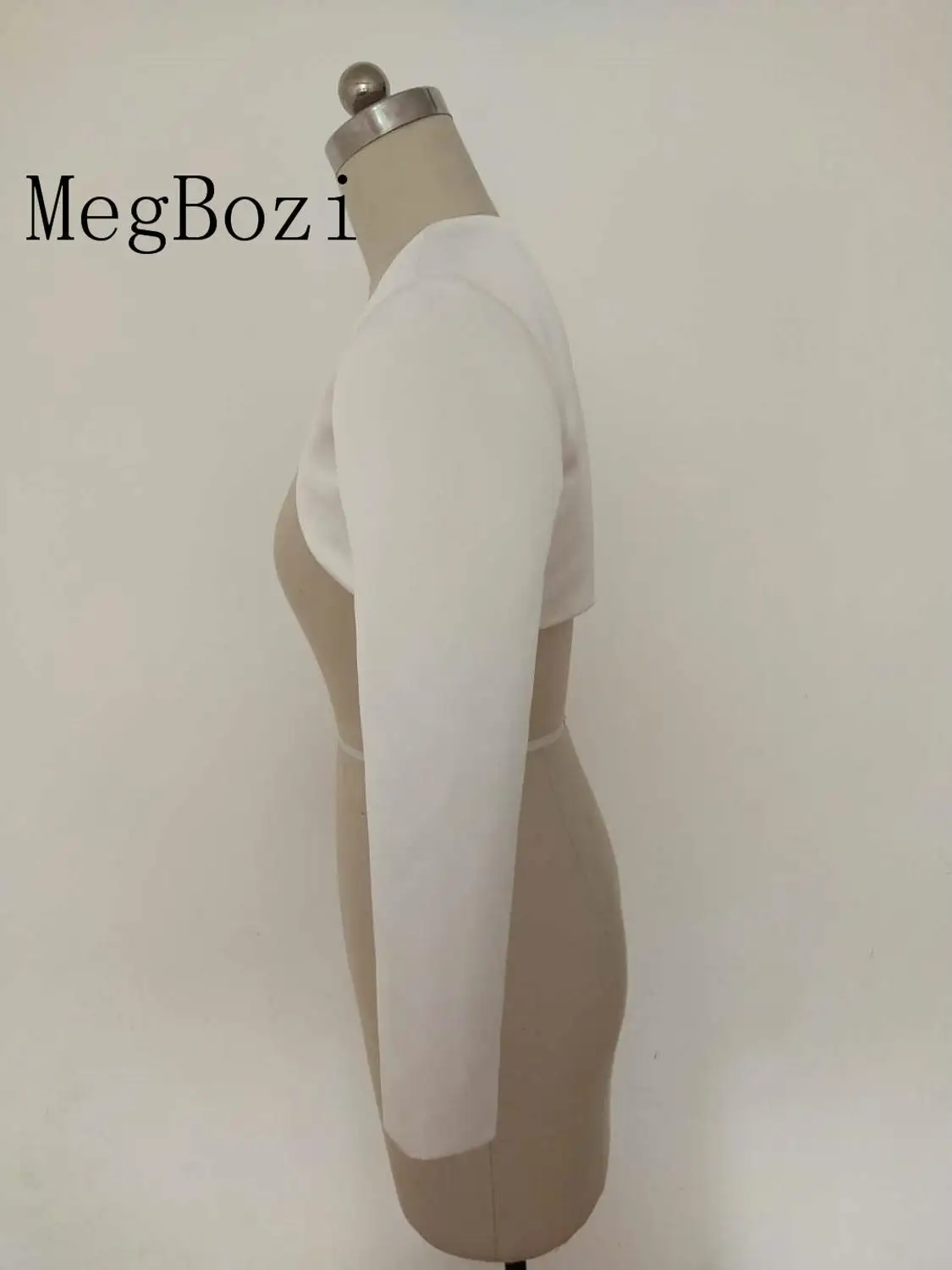 2022 дешевая Свадебная куртка с длинным рукавом оберточная атласная Женская