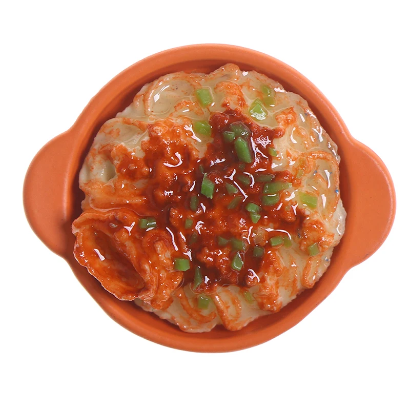 

1:12 Dollhouse Miniature Mini Meat Sauce Noodles with Scallion Model Accessories