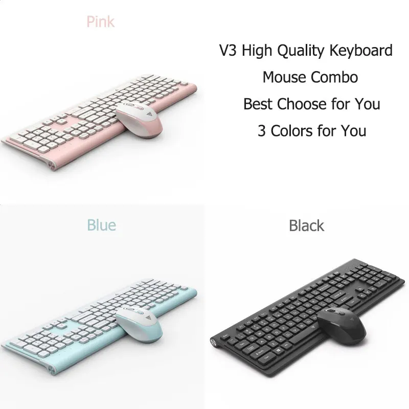 Механическая V3 компактная игровая клавиатура с 104 клавишами + мышь