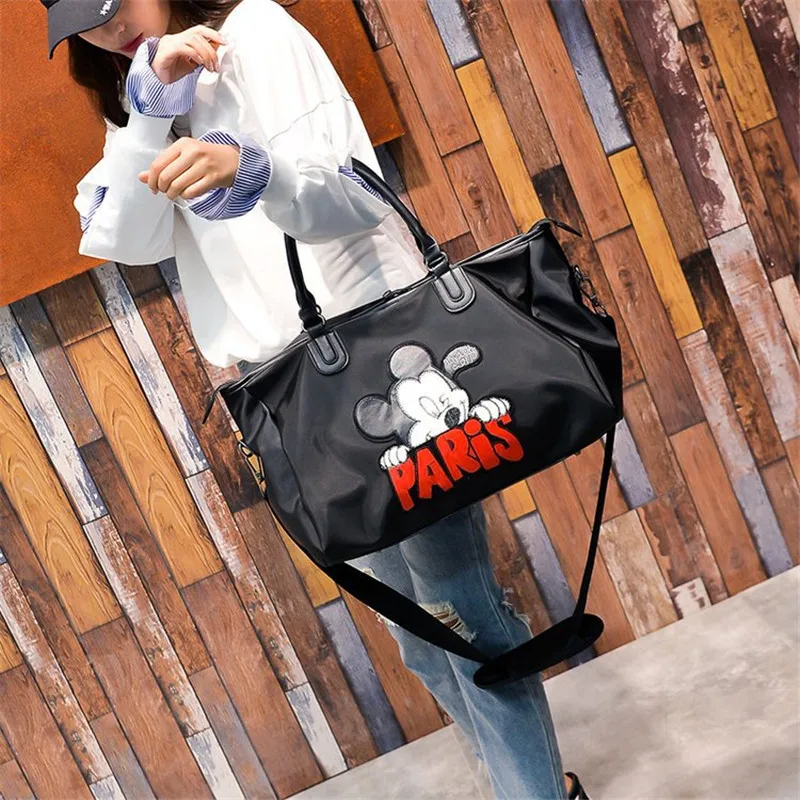 Женская сумка с открытыми плечами Disney женская через плечо Микки и Минни 2019 | Багаж