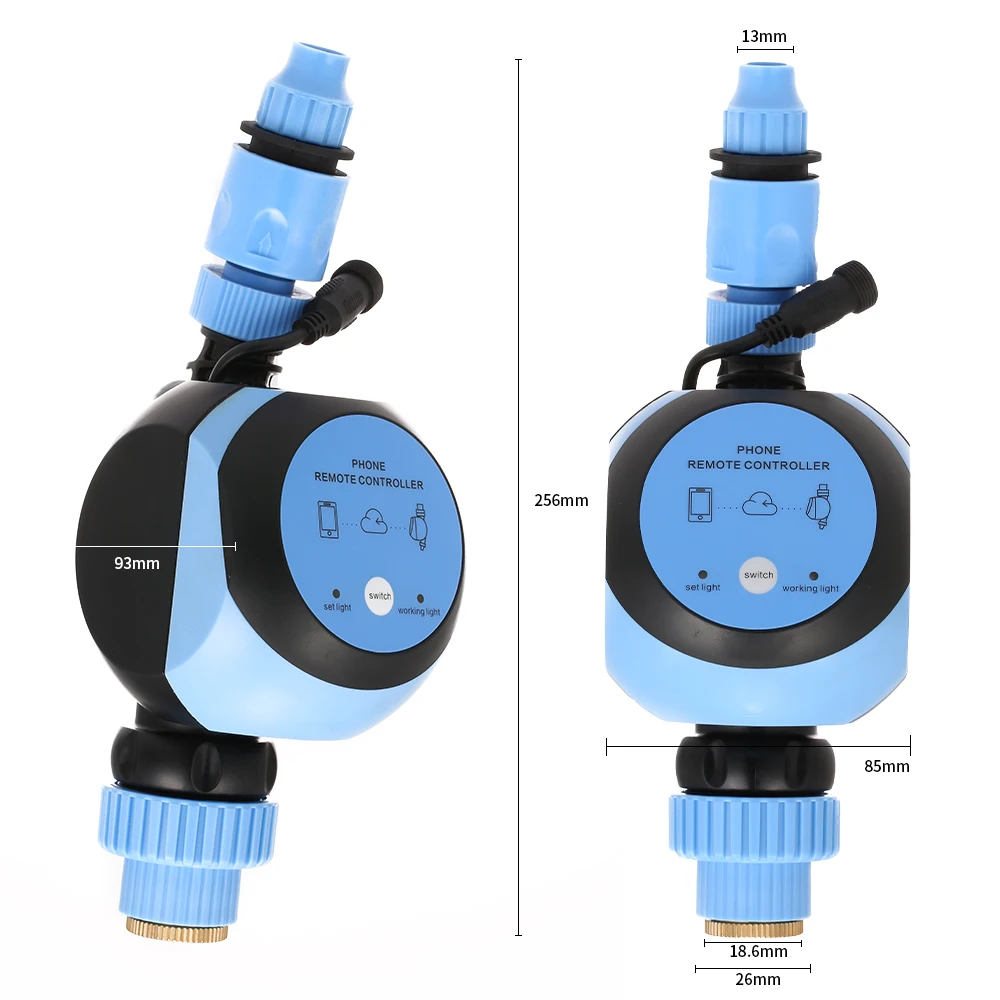 WI FI С телефонным пультом управления Полив Таймер садовый шланг кран таймер