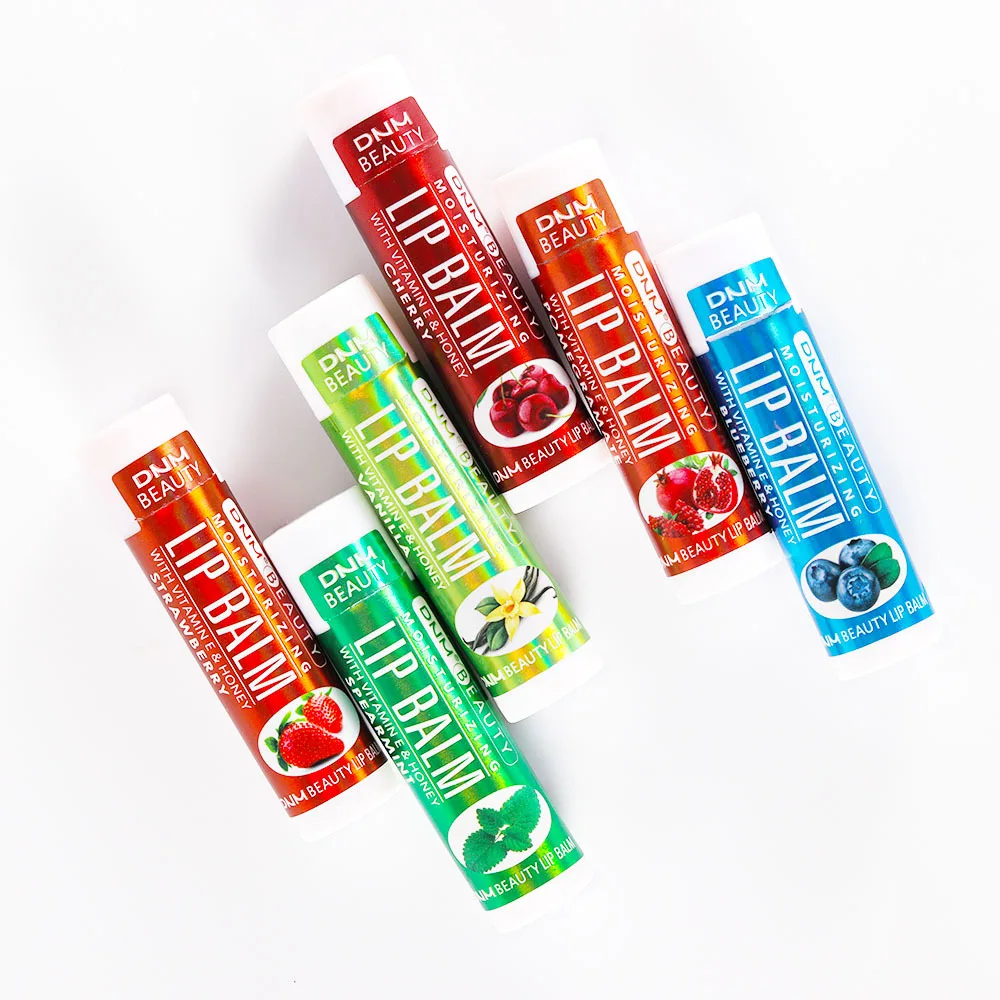 

Lip Balm Moisturizing 18 Color With Vitamins Multi-Fruit Flavor Moisturizing Moisturizing Base Lip Balm Multi-Color Lip Balm