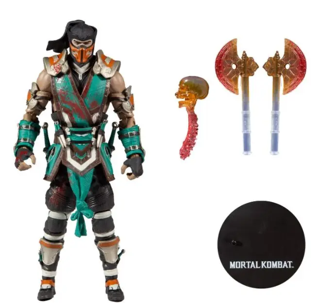 Оригинальная экшн-фигурка McFarlane green sub zero frozen over sub-zero Игрушечная модель - купить по