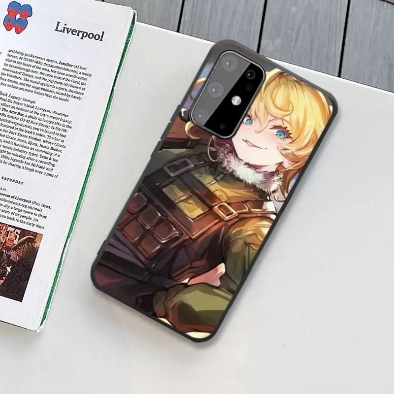 

Japan Anime youjo senki Phone Case for Samsung S6 S7 edge S8 S9 S20 S21 S30plus ultra S21/S30 S10-5G lite 2020 S10E