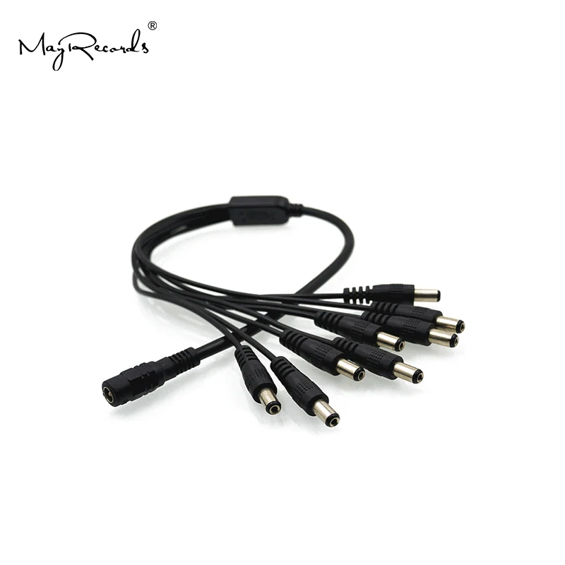 Бесплатная доставка 8 канальный разветвитель Удлинительный кабель питания