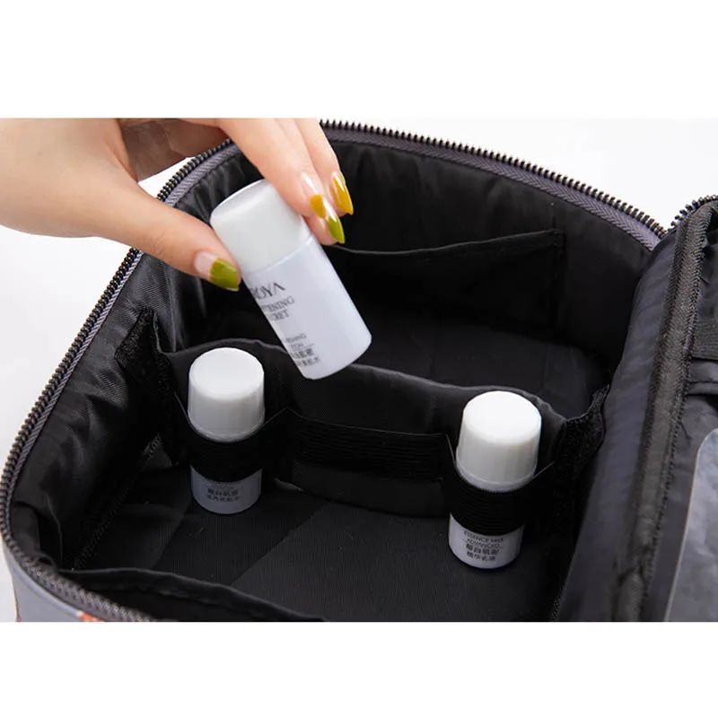 

Travel Organizer Waterproof PU Cosmetic Bag Fashion Men's And Women's Print Flamingo Pattern Cosmetic Makeup Bag Beauty Case