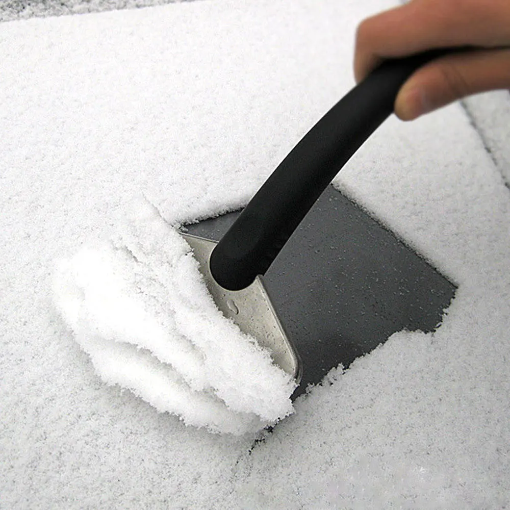 Портативная Лопата для льда автомобильный черный скребок снега Премиум-Качества