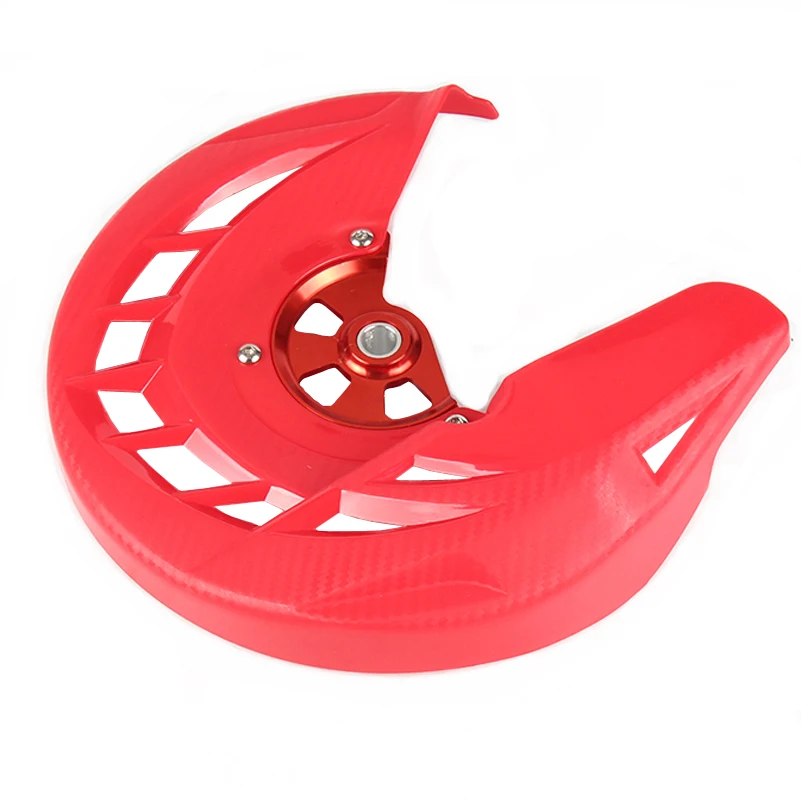 Красный 15 мм ступица CRF X тормозной ротор дисковых передних тормозов Защитная