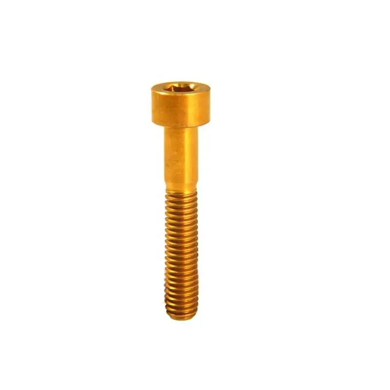

Titanium Gr5 Anodized Truss Head Bolts for Motorcycle Car Modification, Bicycle Pedal Titanium Bolts