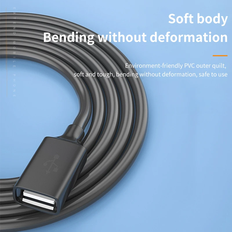 kebiss usb extension cable usb cable for smart tv ps4 xbox one ssd usb to extender data cord mini usb extension cable free global shipping