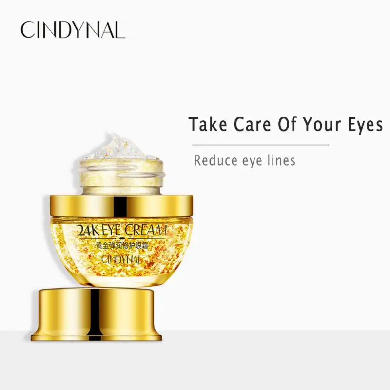 2020 горячее тиснение золотом питательный крем для кожи вокруг глаз против
