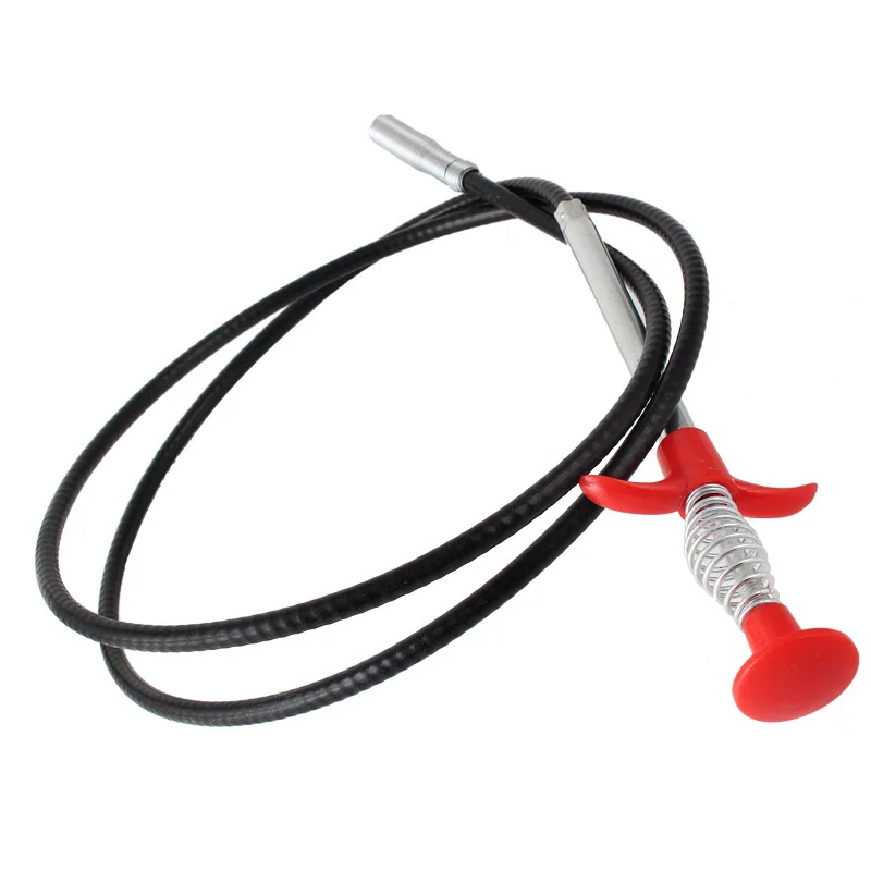 Agarre de resorte para recoger tuercas y pernos, herramienta de mano Flexible, de largo alcance, 4 garras-5