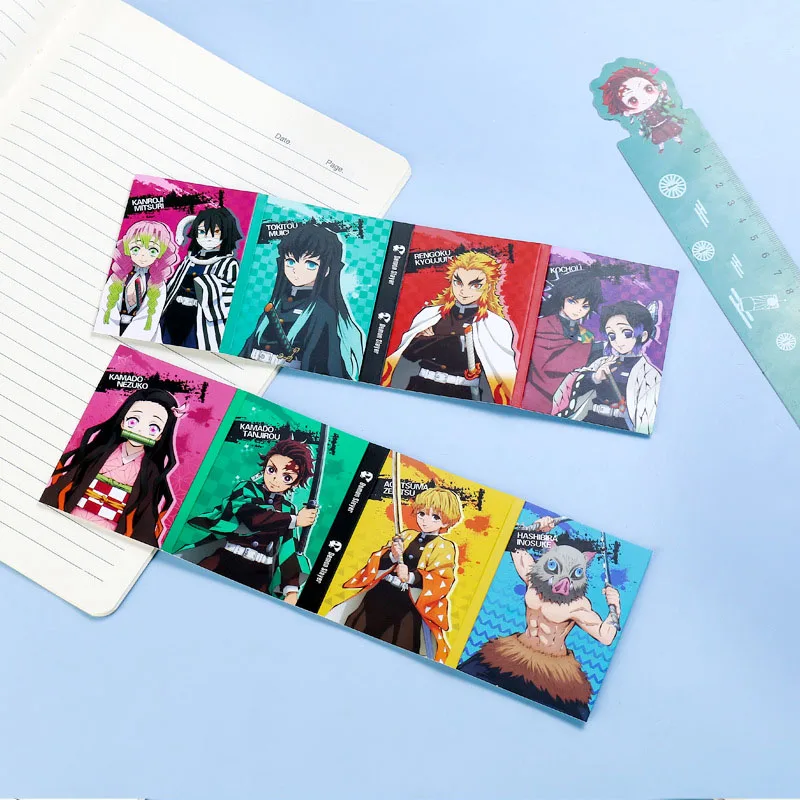 

Anime Demon Slayer: Kimetsu no Yaiba Graffiti Sticker Scrapbook Decor PVC Stationery Stickers School Supply Random Style