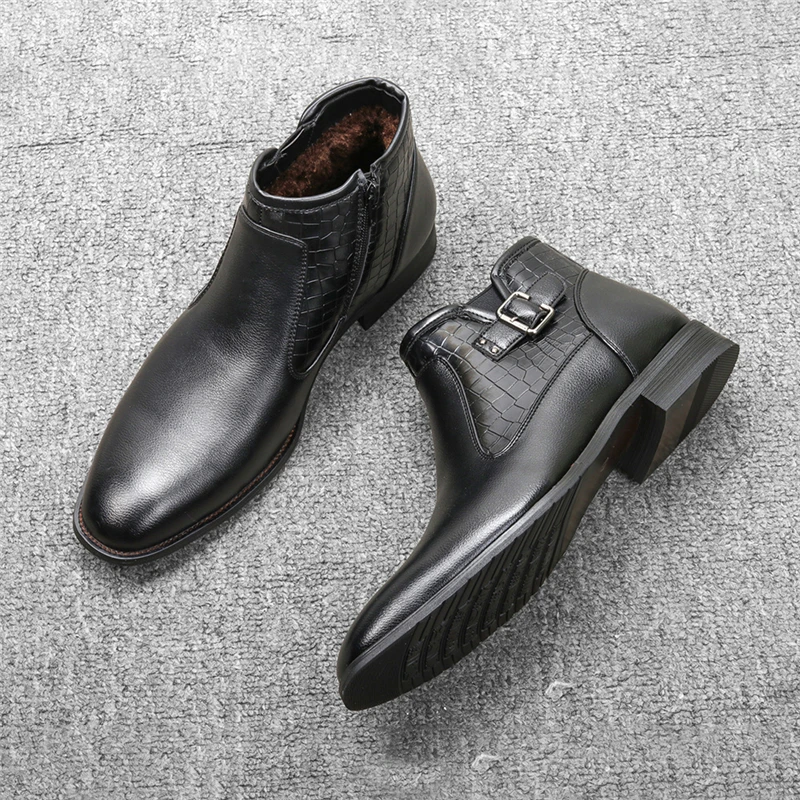 

40-46 winter boots men Non-Slip Comfortable 2020 warm winter shoes men