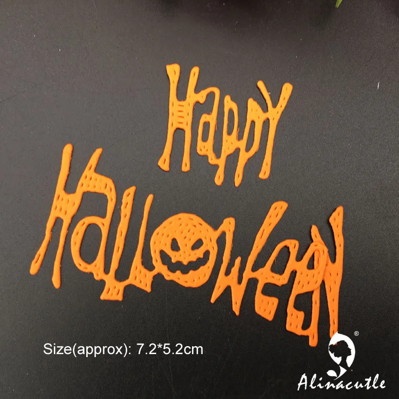 Штамповка для резки металла штамповка скрапбукинга на Хэллоуин ручная работа