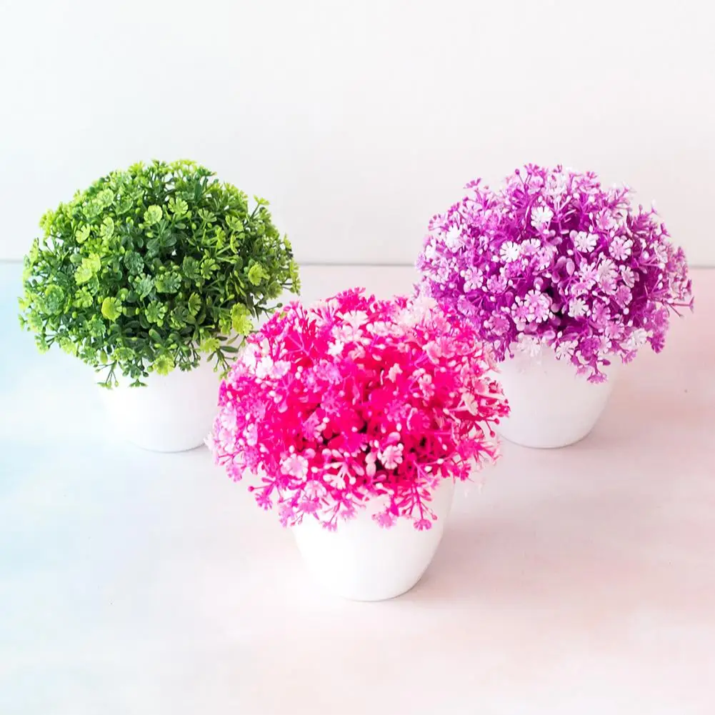 Искусственные растения лотоса в горшке пластиковые цветочные столешницы