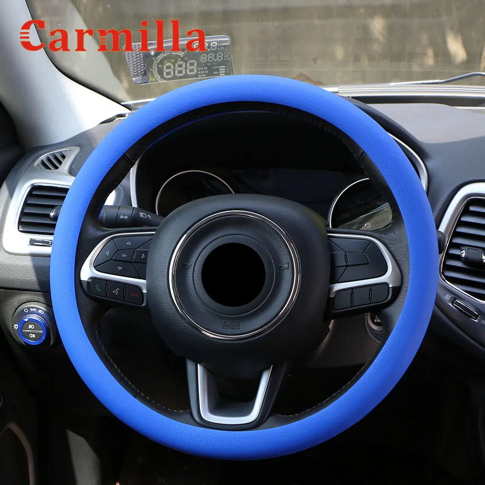 Силиконовый чехол на руль автомобиля для Toyota c-hr CHR Innova Fortuner 2009 - 2016 2017 2018 2019 2020