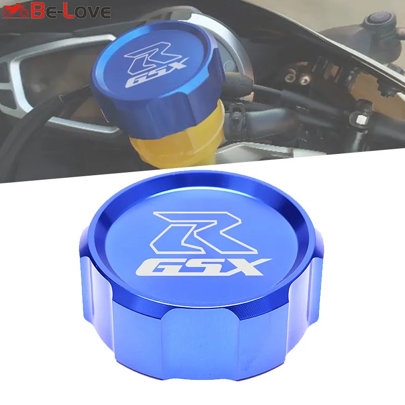 

С логотипом gsxr ЧПУ Передняя Тормозная жидкость Кепки главный цилиндр сцепления крышка резервуара для Suzuki Gsxr 600 GSX-R 750 GSXR600 GSX R 750 1000