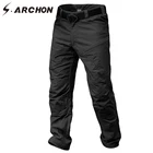 Мужские военные брюки-карго S.ARCHON, зимние водонепроницаемые хлопковые ветрозащитные тактические штаны с карманами для солдат спецназа, армии США