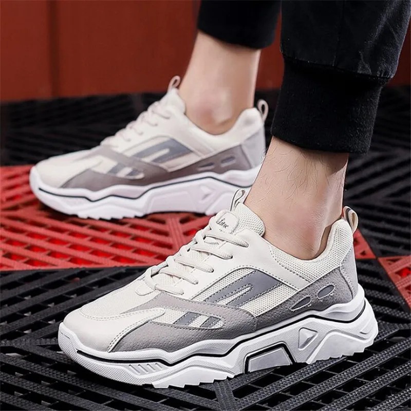 2019 Мужская обувь сезон весна-осень мужские кроссовки повседневная спортивная