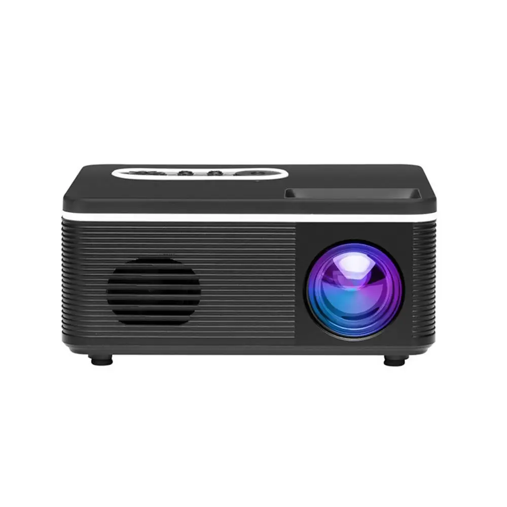 Upgrade Mini Projector 1080P 1800Lumen Portable LCD LED Support TF HDMI Home Cinema USB 3D Beamer | Электроника