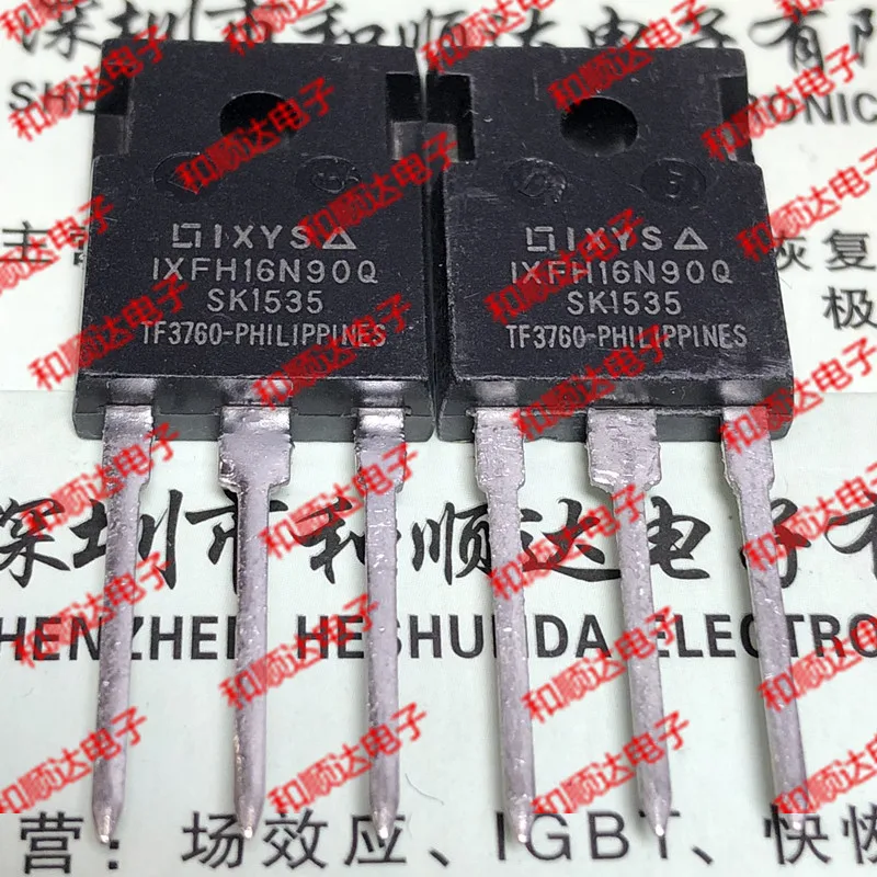 

10pcs/lot IXFH16N90Q Brand new original stock TO-247 900V 16A