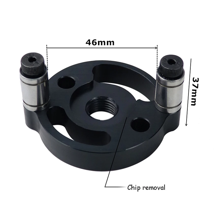 

Woodworking Vertical Positioner Clamp Aluminum Alloy Hole Puncher Locator 6/8/10mm Center Punching Tool for Carpenter