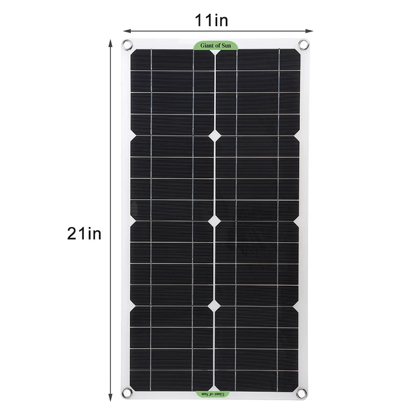 Купить Панели солнечные комплект полный двойной 250W 12 W/5V DC Usb-камера с флеш-картой памяти 60A/100A блок управления установкой на солнечной батарее солне...