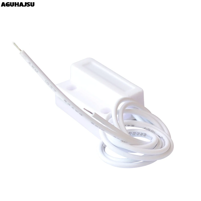 MC-38 MC38 Wired Door Window Sensor 30mm Wire Lengthen Randomly Magnetic Switch Home Alarm System for arduino | Электронные