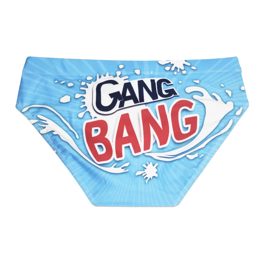 Мужские трусы брифы с чашками пуш-ап и заниженной талией | Спорт развлечения